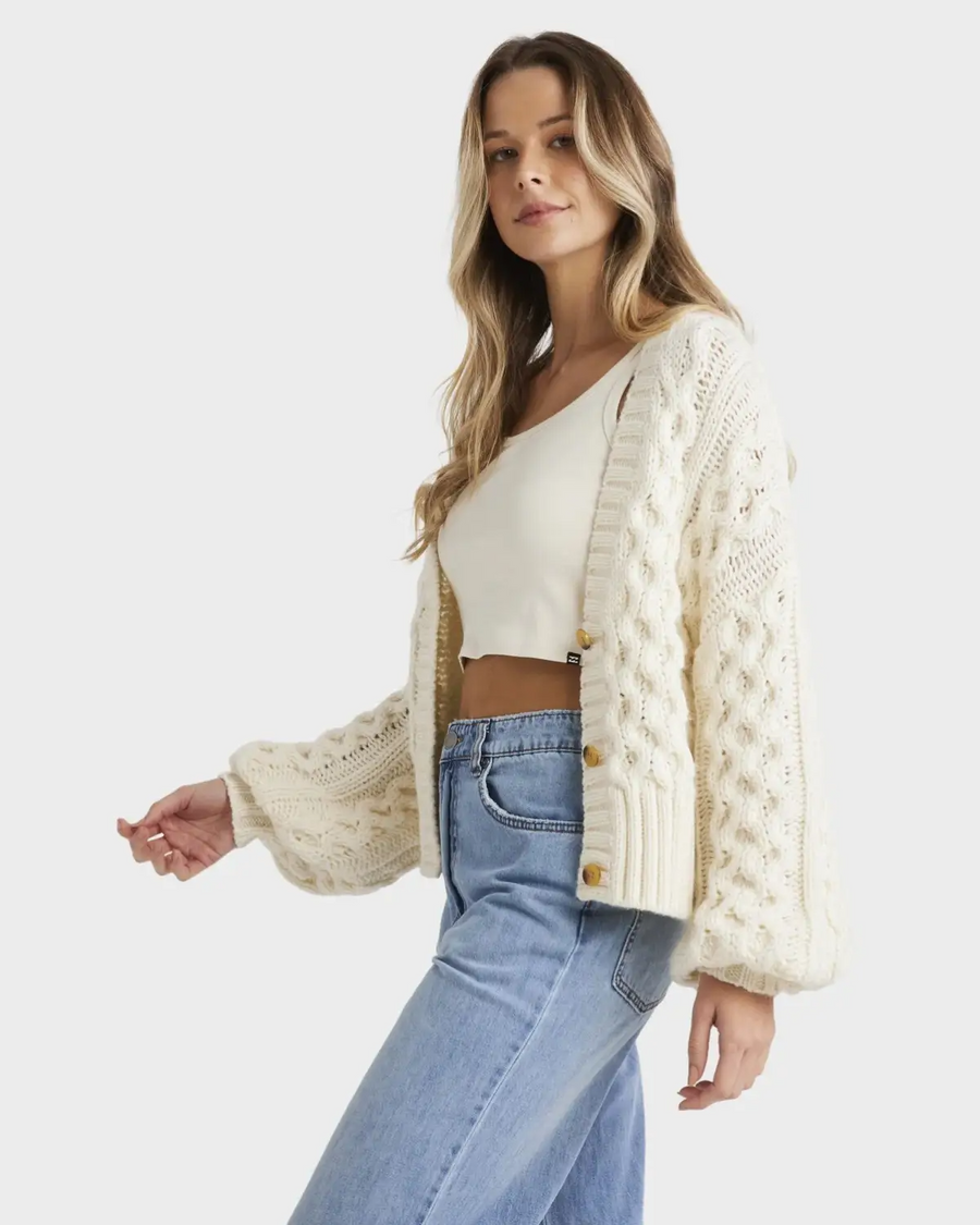 Billabong Montana Cardigan - Salty Crystal
