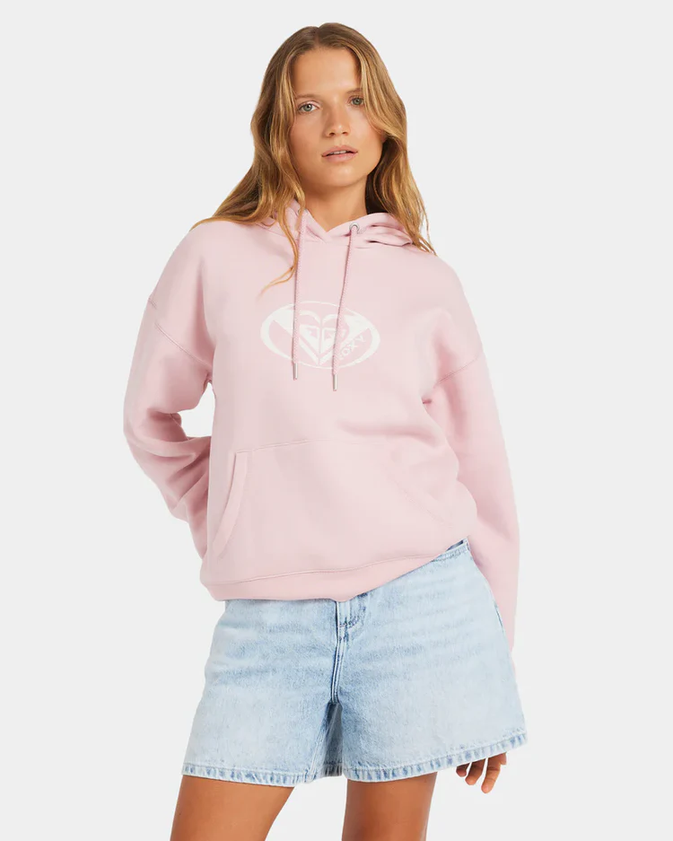 Roxy Perfect Place Hoodie  Brushed - Bleached Mauve