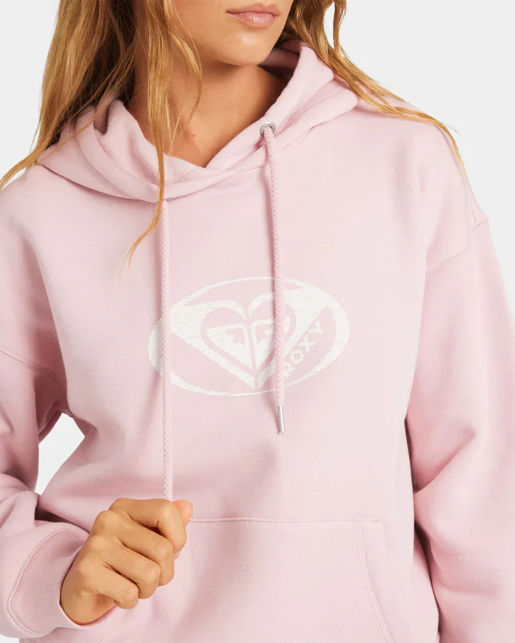 Roxy Perfect Place Hoodie  Brushed - Bleached Mauve