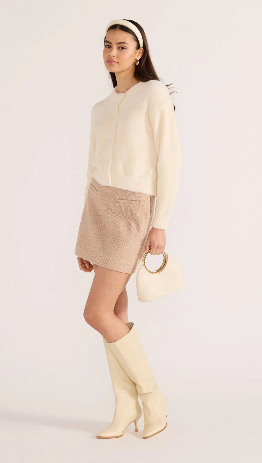 Minkpink Rowan Fluffy Cardi - Ivy