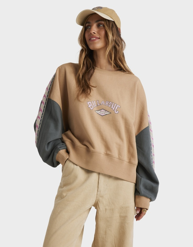 Billabong The Way Back  Crew  Sweatshirt - Multi