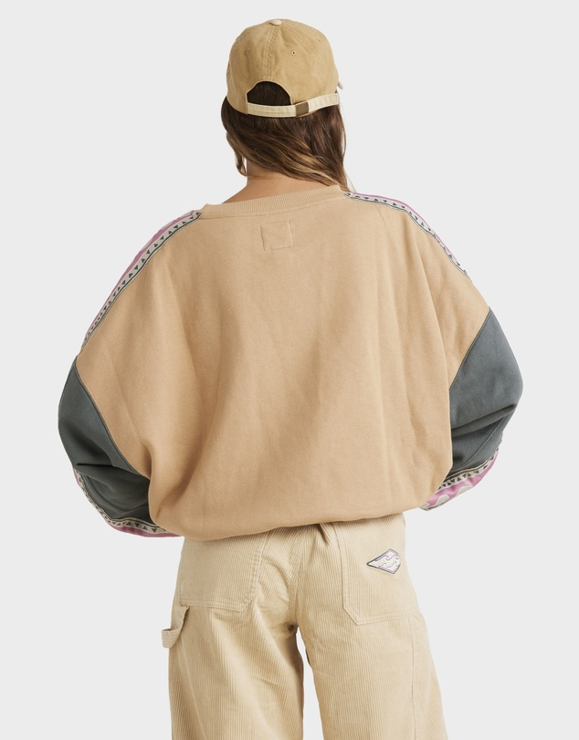 Billabong The Way Back  Crew  Sweatshirt - Multi