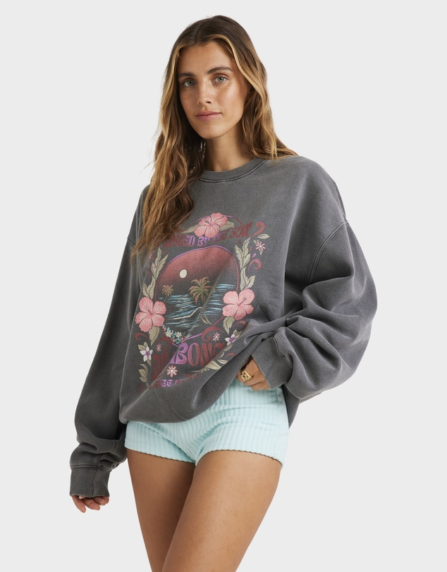 Billabong Lost Coast Canyon Crew - Off Black