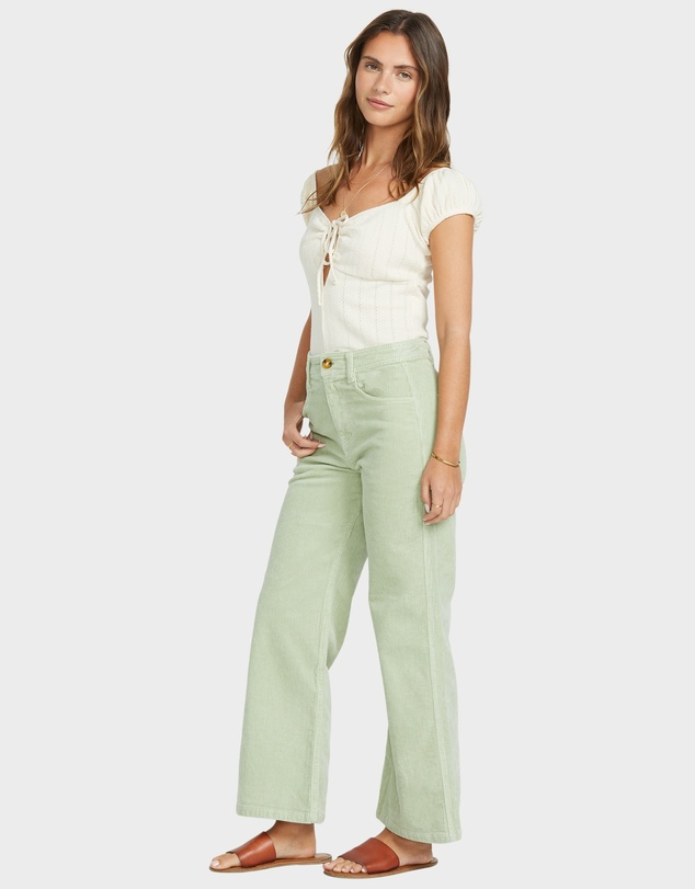 Billabong Be Free Cord Pant - Pistachio