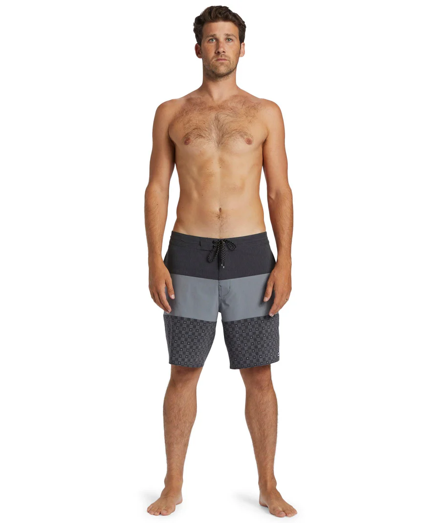 Billabong Tribong  LT Boardshort - Black/ Grey