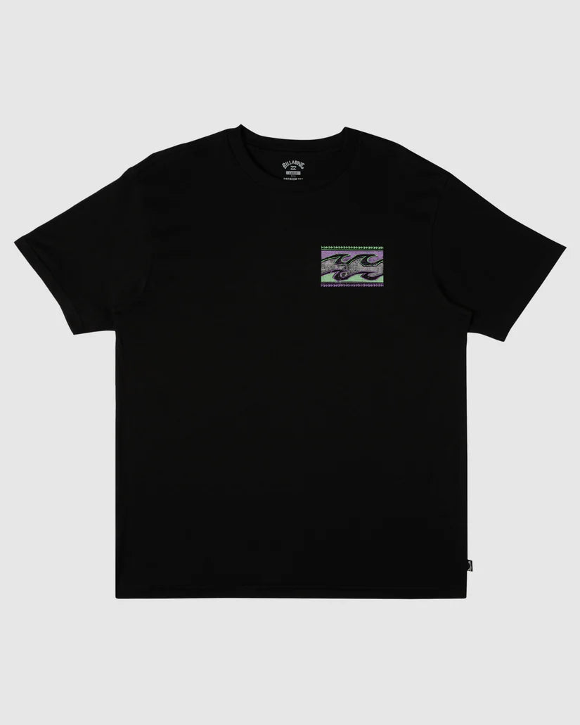 Billabong Crayon  Wave  Boys Tee - Black