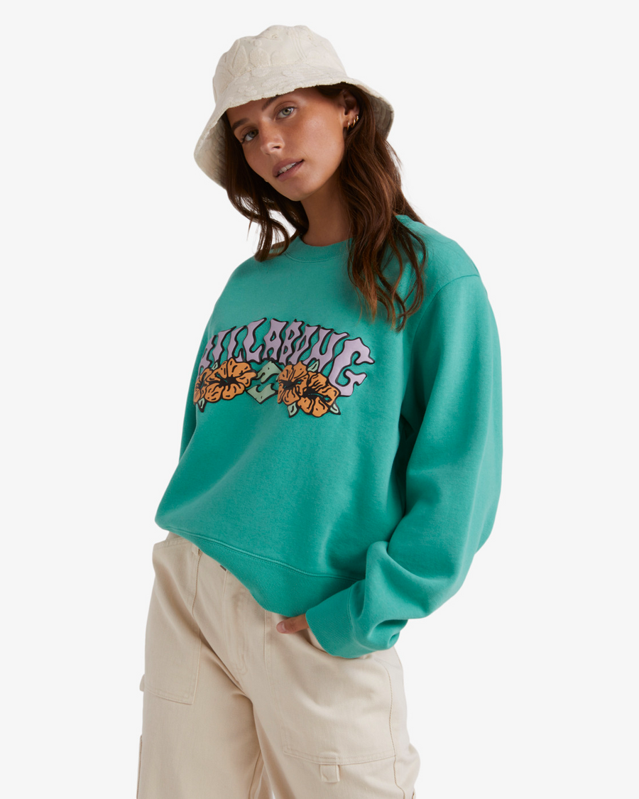 Billabong Real Deal Crew - Bright Lagoon