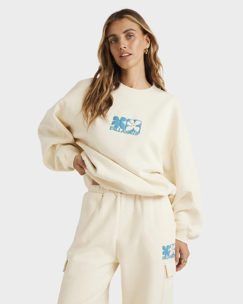 Billabong Lucky You Kendall Crew - Salt Crystal