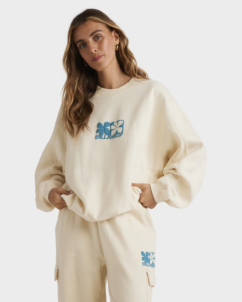 Billabong Lucky You Kendall Crew - Salt Crystal