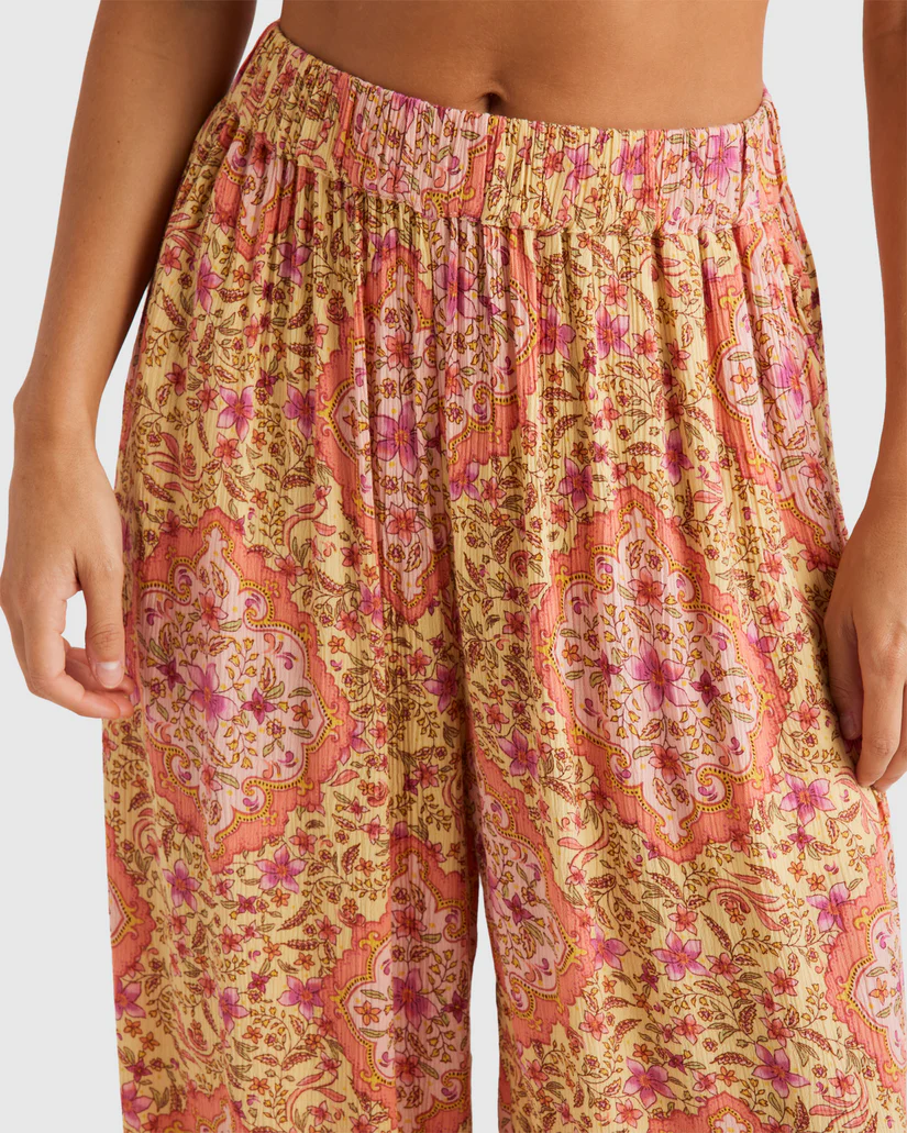 Billabong Sweet  Mystic Pant - Pale Yellow
