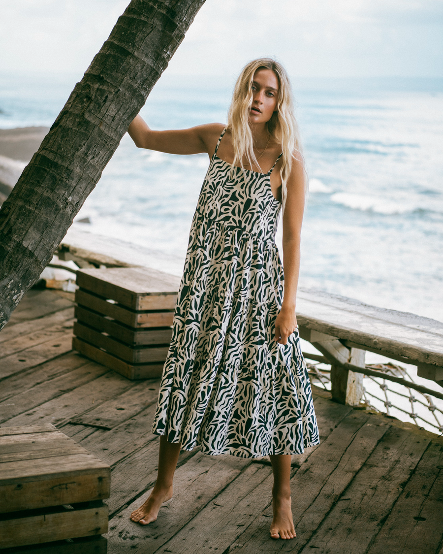 Billabong  Bei La Cala  Lost Love Dress - Beige