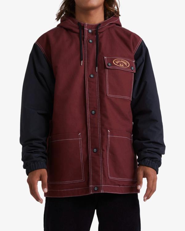 Billabong Gnarly Revo  Reversible Jacket - Black