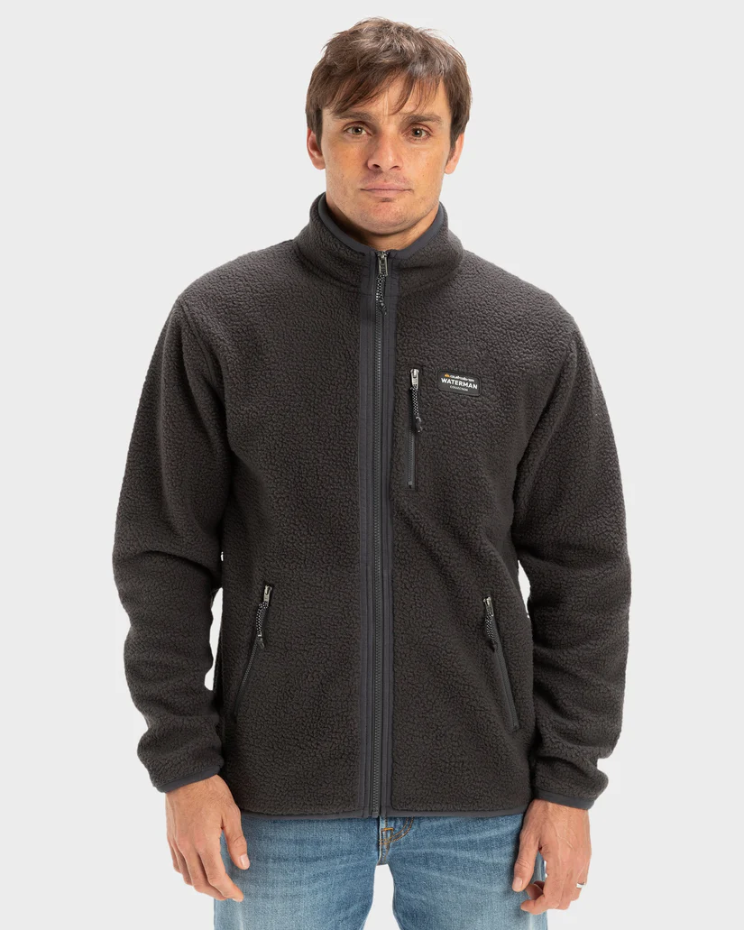 Quiksilver Hook Sherpa Zip Fleece - Phantom