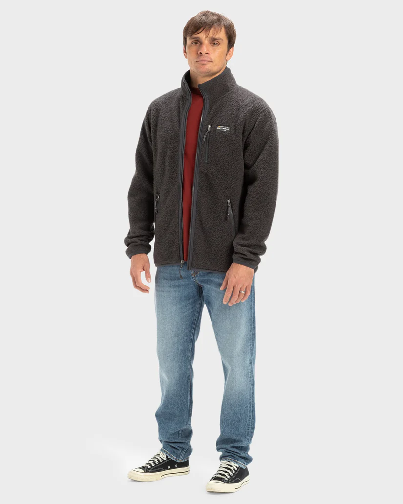 Quiksilver Hook Sherpa Zip Fleece - Phantom
