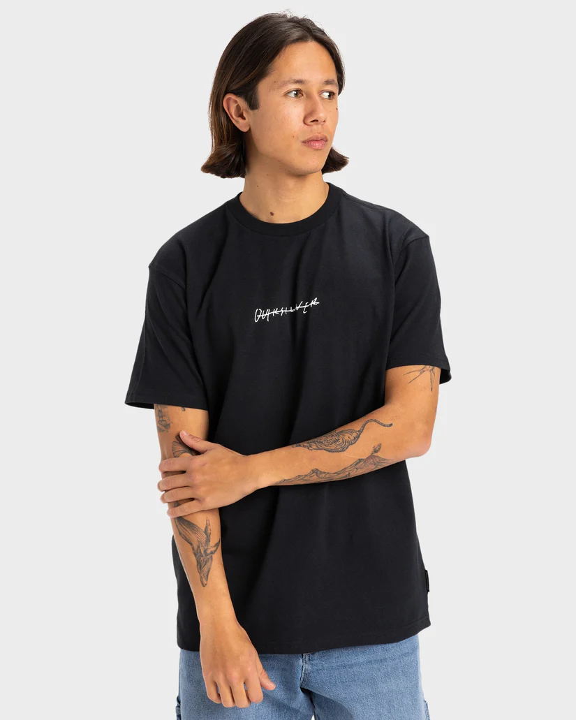 Quiksilver Rushed Logo DNA - Black