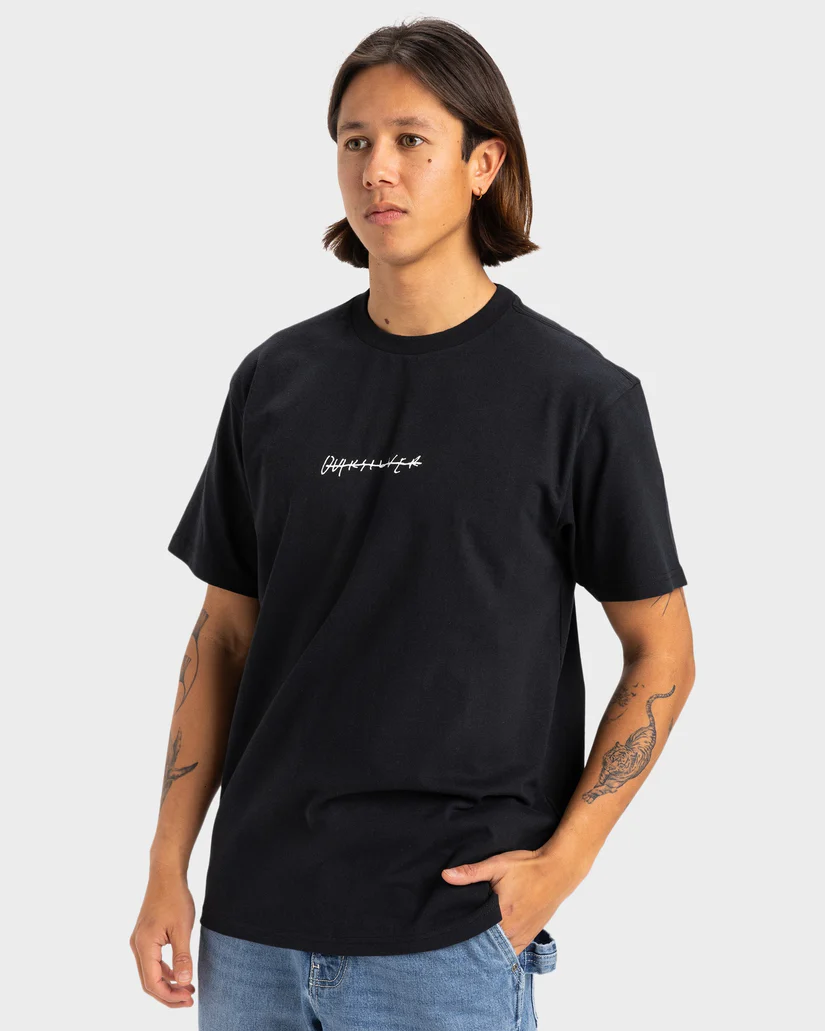 Quiksilver Rushed Logo DNA - Black