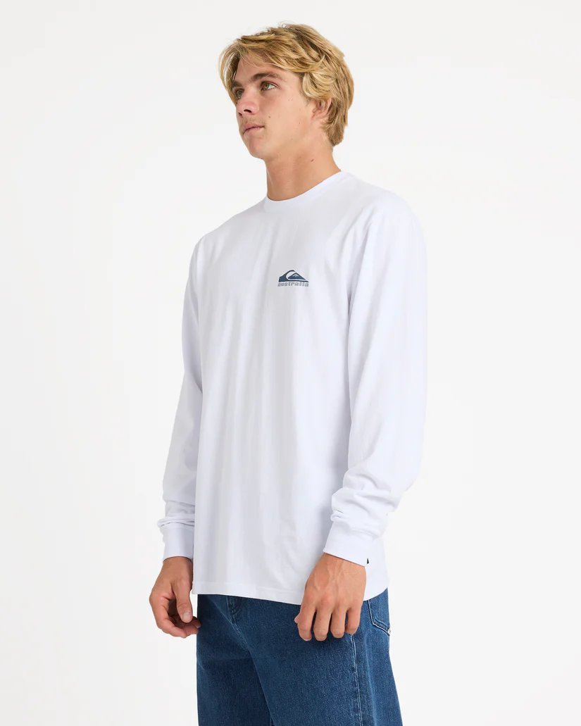 Quiksilver Big Clicker LS - White