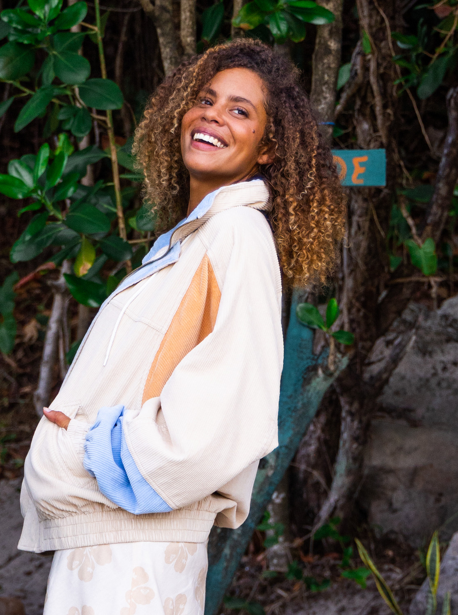 Roxy  Strike  A Cord Jacket  - Tapioca