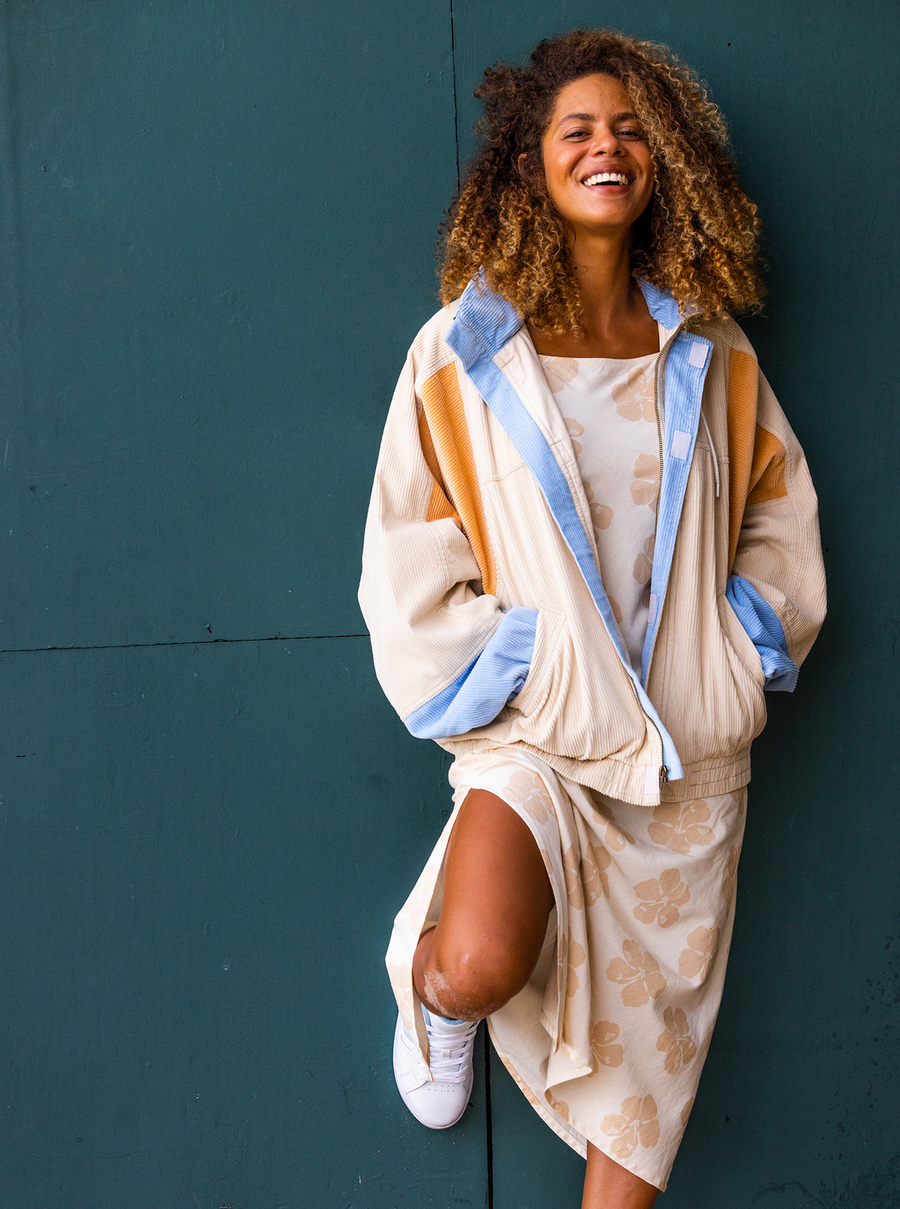 Roxy  Strike  A Cord Jacket  - Tapioca