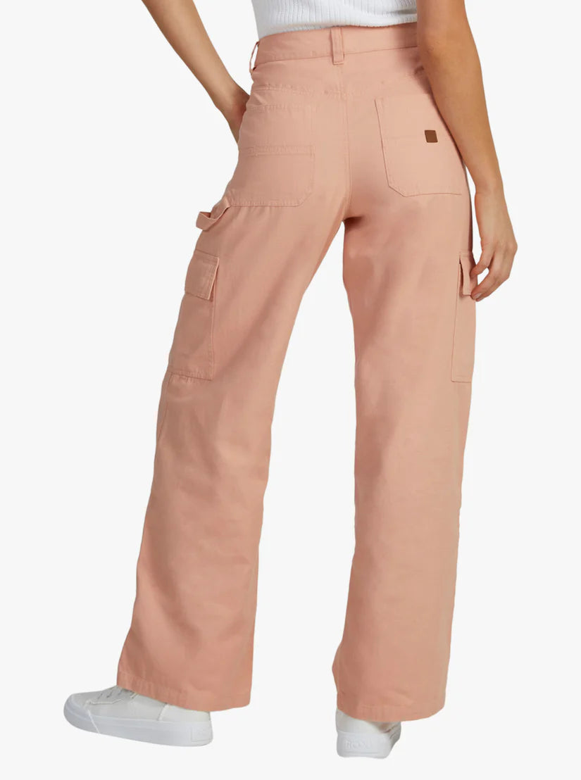 Roxy Lefty Cargo Pant  - Cafe Creme