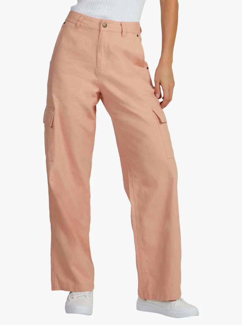 Roxy Lefty Cargo Pant  - Cafe Creme