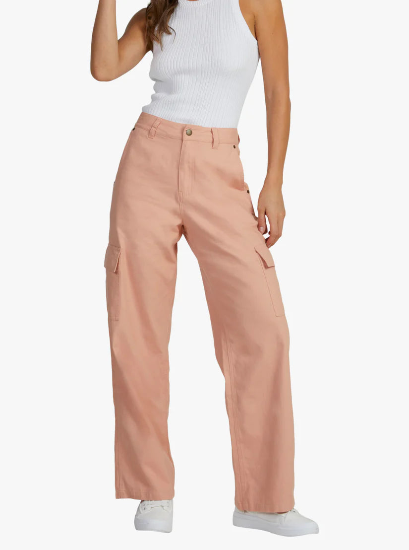 Roxy Lefty Cargo Pant  - Cafe Creme
