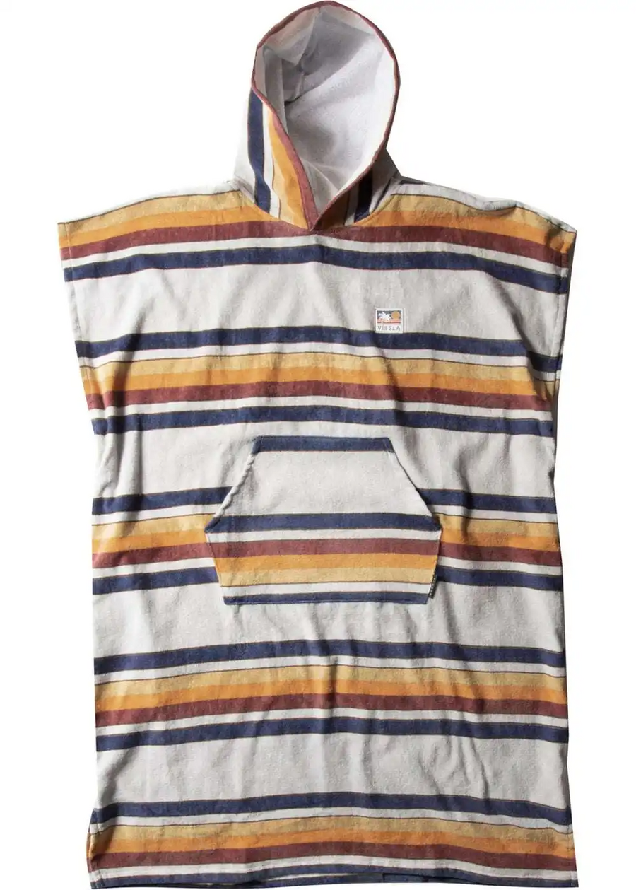 Vissla Boys Changing Towel Poncho - Grey Dawn