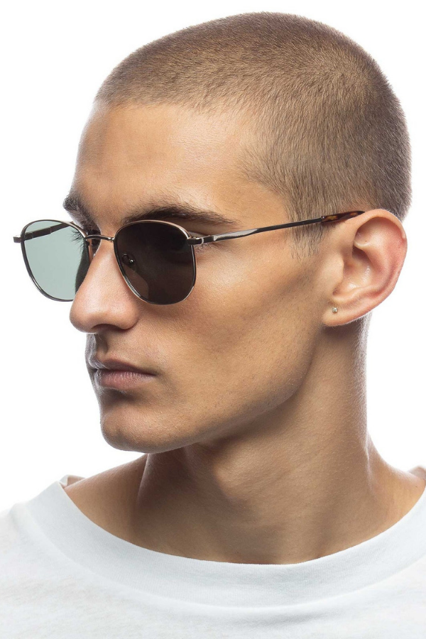 Le Specs Neptune Deux - Gold [Polarized]