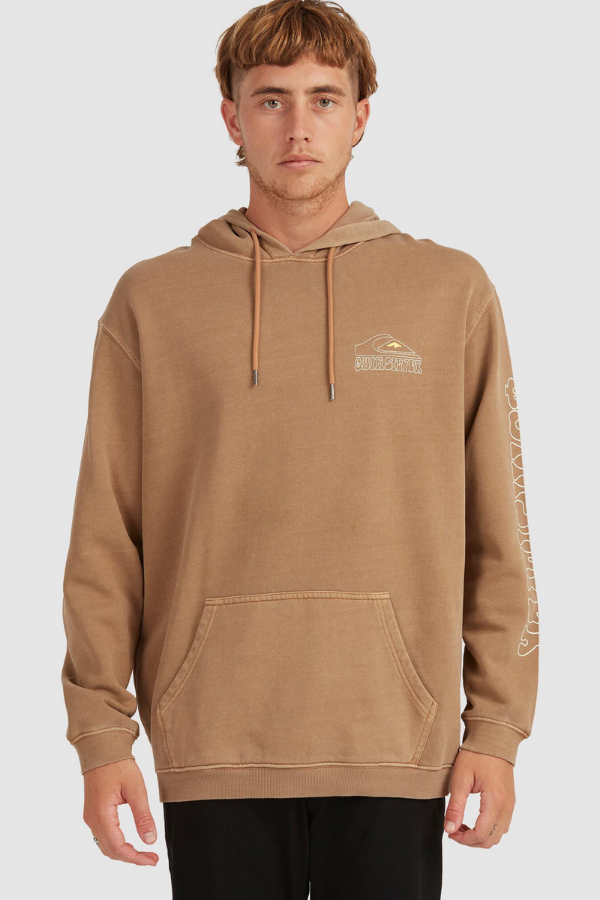 Quiksilver SW Unplugged Hoodie - Chipmunk