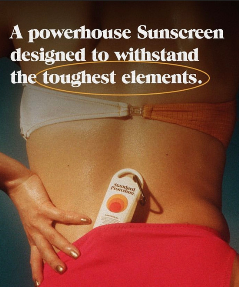 Standard Procedure Sunscreen 50+