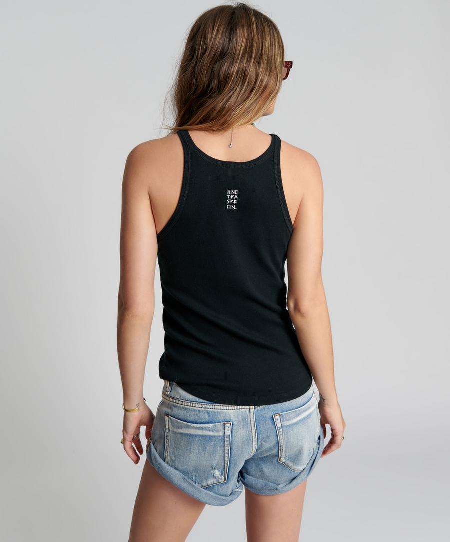 One Teaspoon OTSPN Basic Singlet - Black