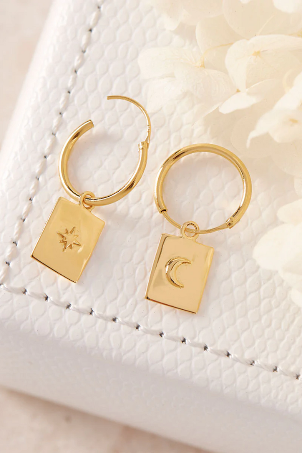 Midsummer Star Gold Celestial Medallion Sleepers