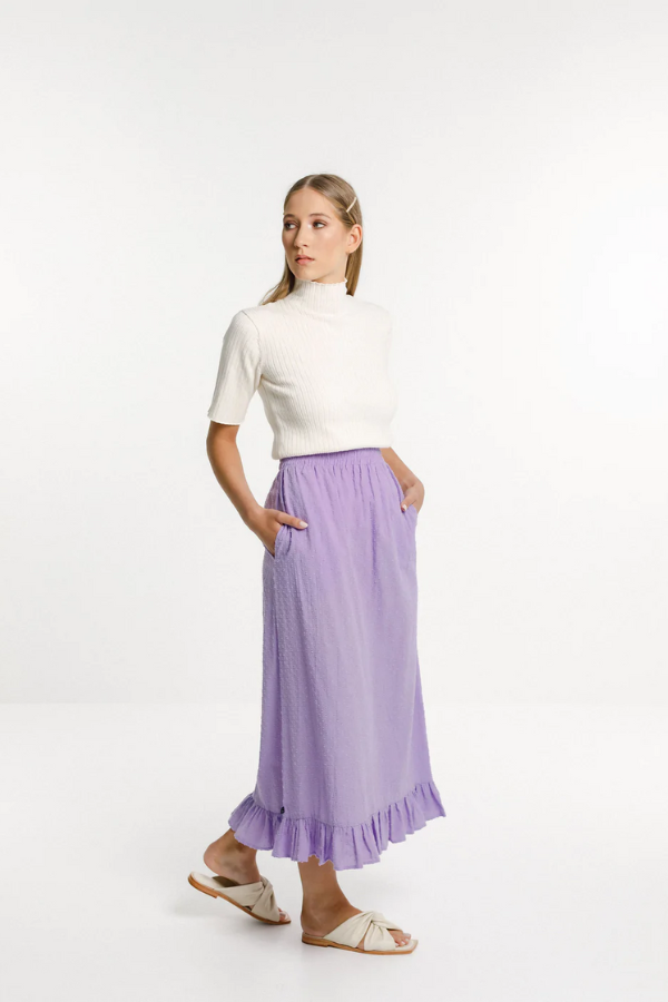 Thing Thing Belle Skirt - Purple Rose