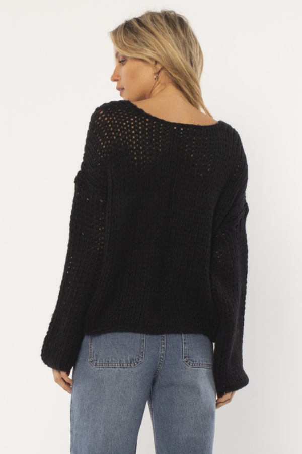 Amuse Desert Skies  Sweater - Black
