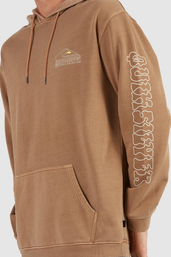 Quiksilver SW Unplugged Hoodie - Chipmunk