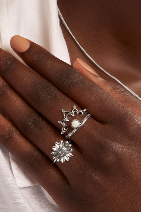 Midsummer Star Sunflower Ring