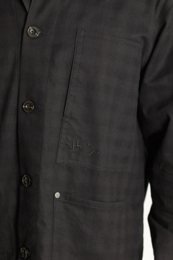 Thing Thing Lomax Shirt - Black Check