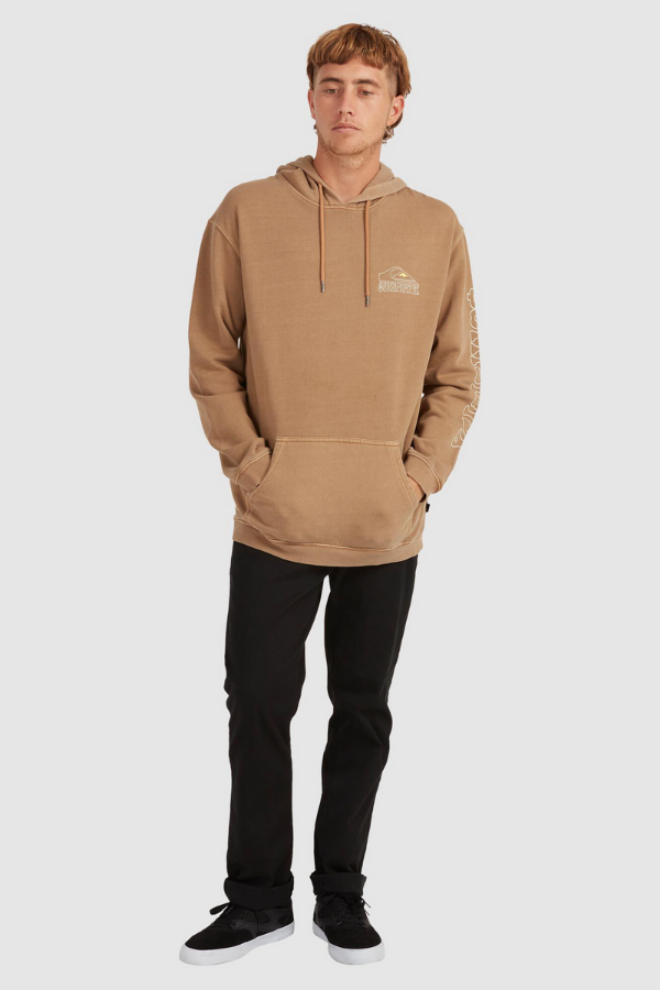 Quiksilver SW Unplugged Hoodie - Chipmunk