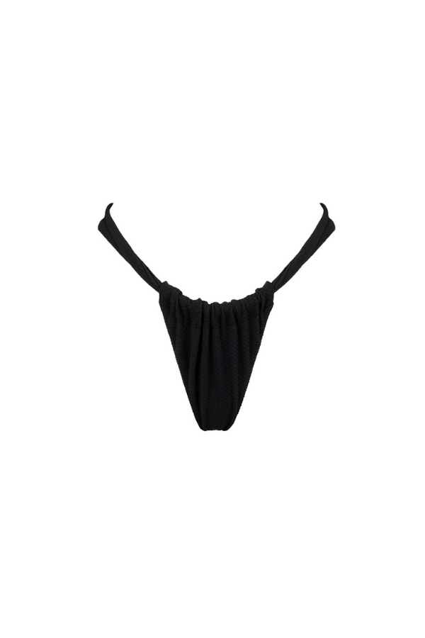 Tigerlily Santa Rosa Kaia Twist Bikini Pant-Black