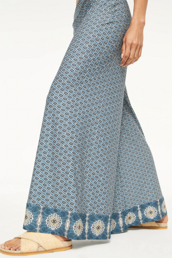 Tigerlily Saydia Alegra Wide Leg Pants- Navy Multi