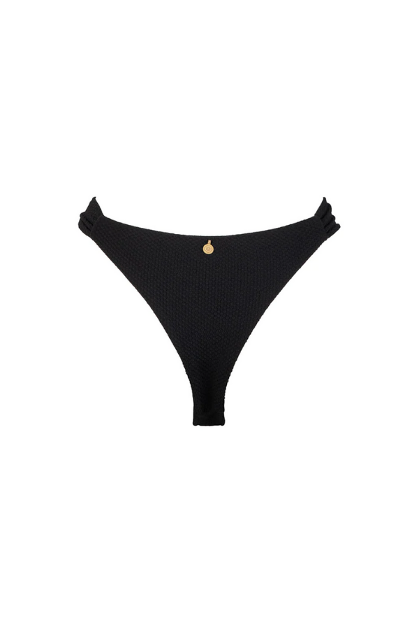 Tigerlily Santa Rosa Kaia Twist Bikini Pant-Black