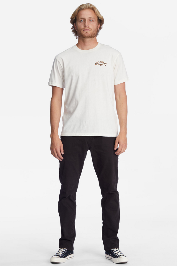 Billabong Adiv Arch Tee - Off White