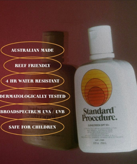 Standard Procedure Sunscreen 50+