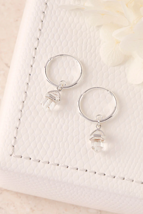 Midsummer Star Empress Crystal Sleepers - Silver