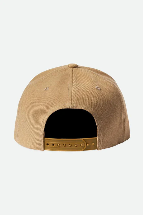 Brixton Alpha Square MP Snapback O/S - Sand