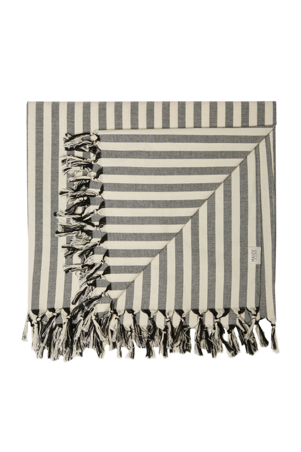 Mayde Palm Cove Blanket - Black