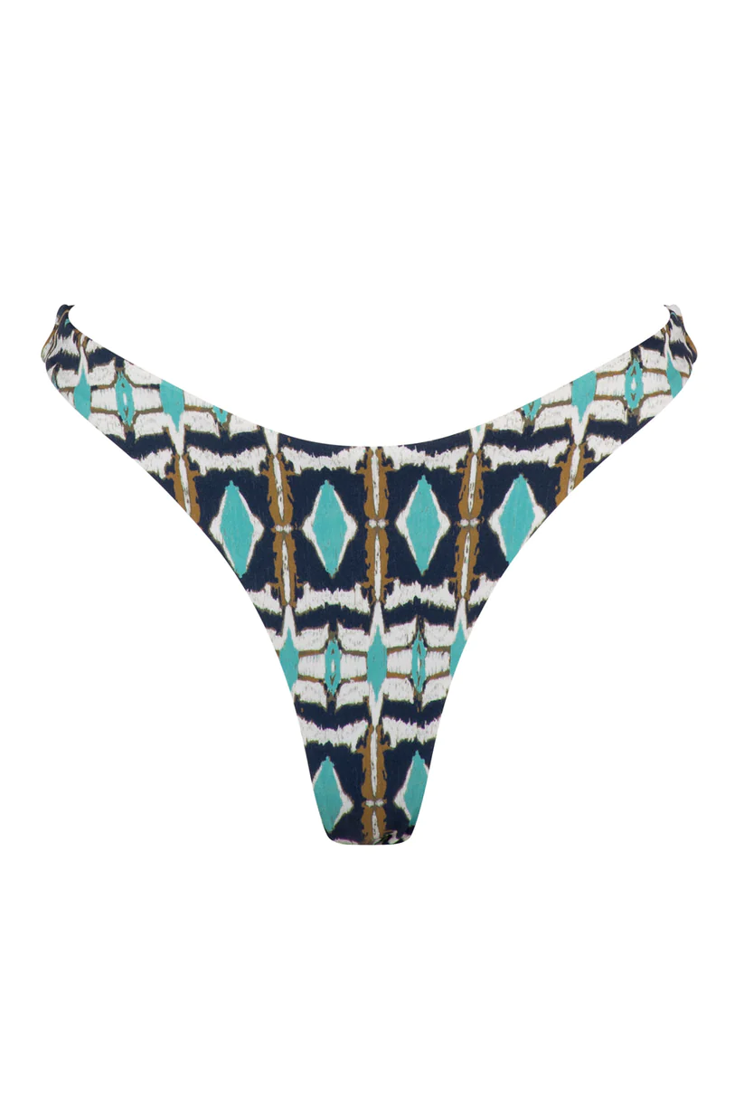 Tigerlily Kiriana High Elle  Bikini Pant - Avocado