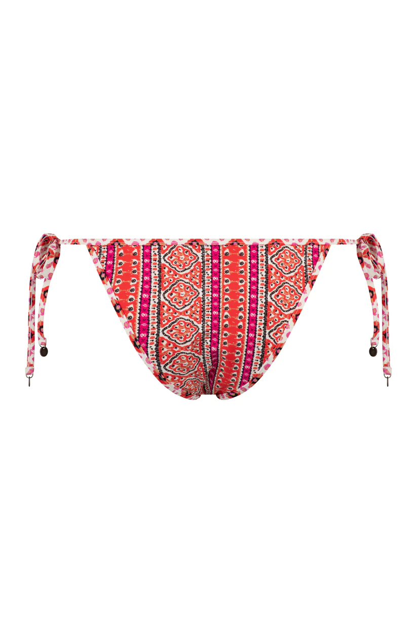 Tigerlily Belize High Argentina Bikini Pant- Belize Berry