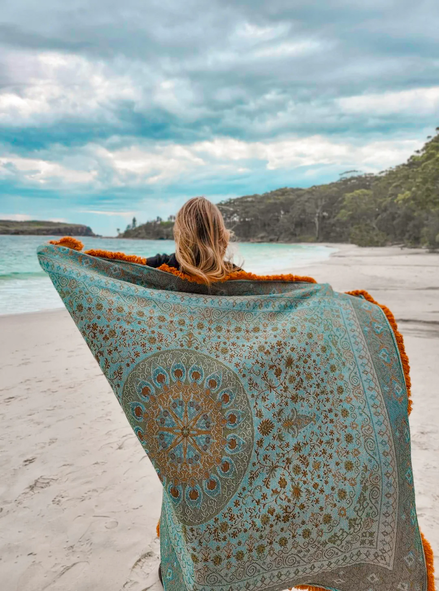 Roam With Us Boheme Throw