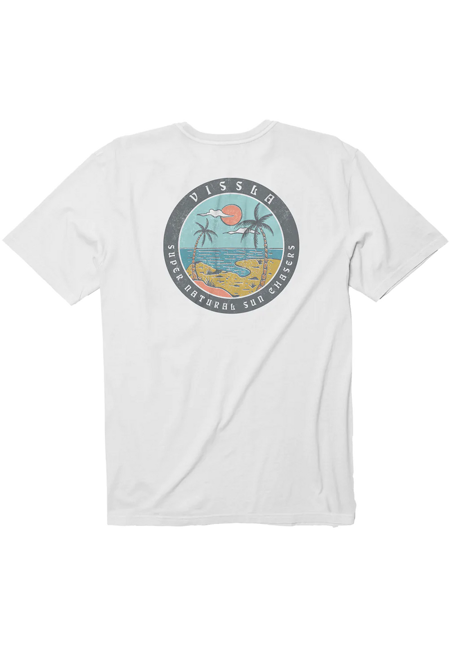 Vissla Super Natural SS Tee - White